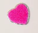 CHINELLE HEART HOT PINK