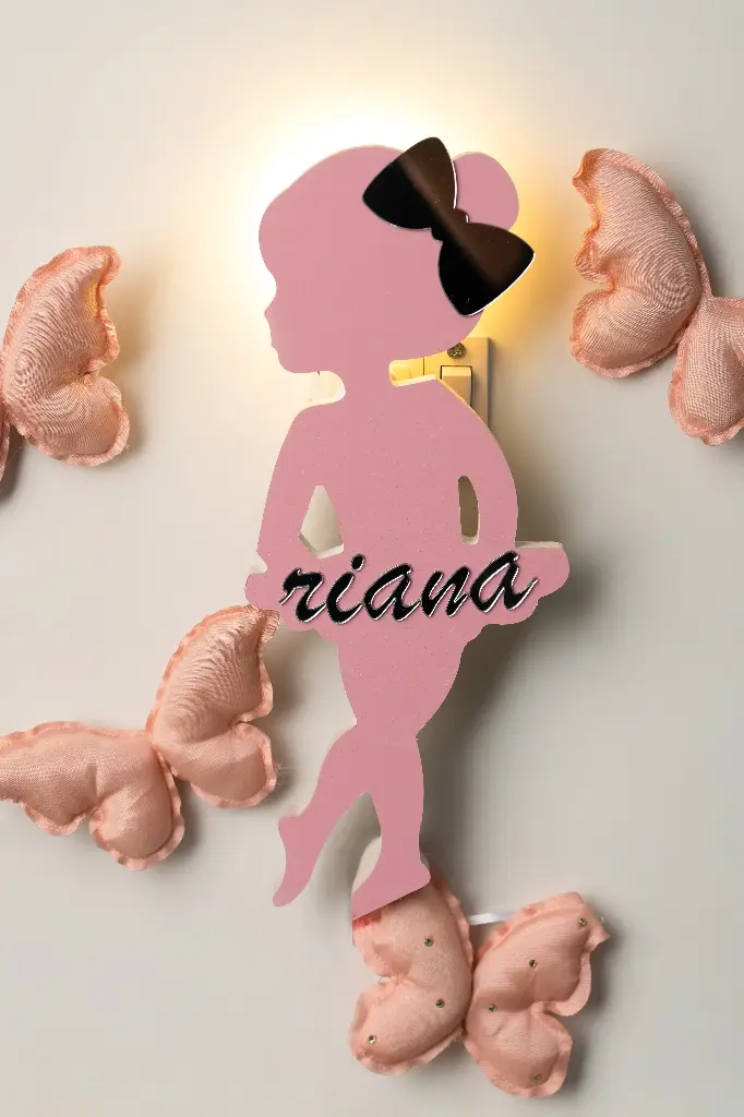 Ballerina Lamp Pink