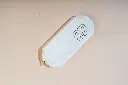 Large Pouch Almond White