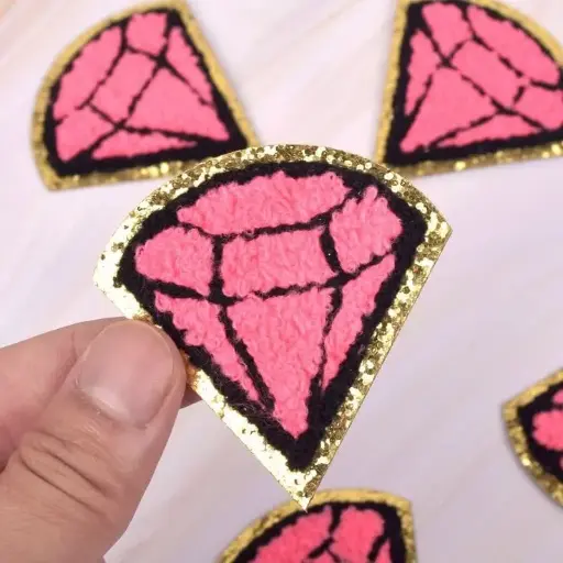 Hot Pink Diamond Patch