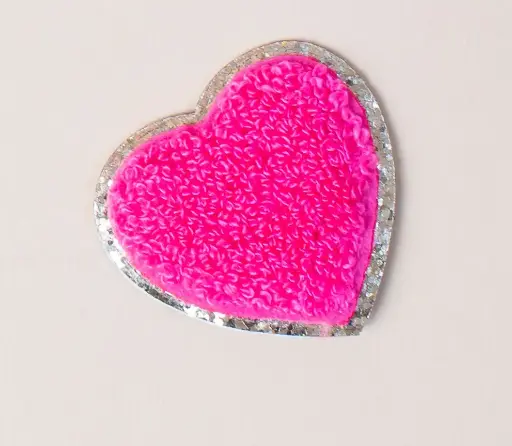 CHINELLE HEART HOT PINK